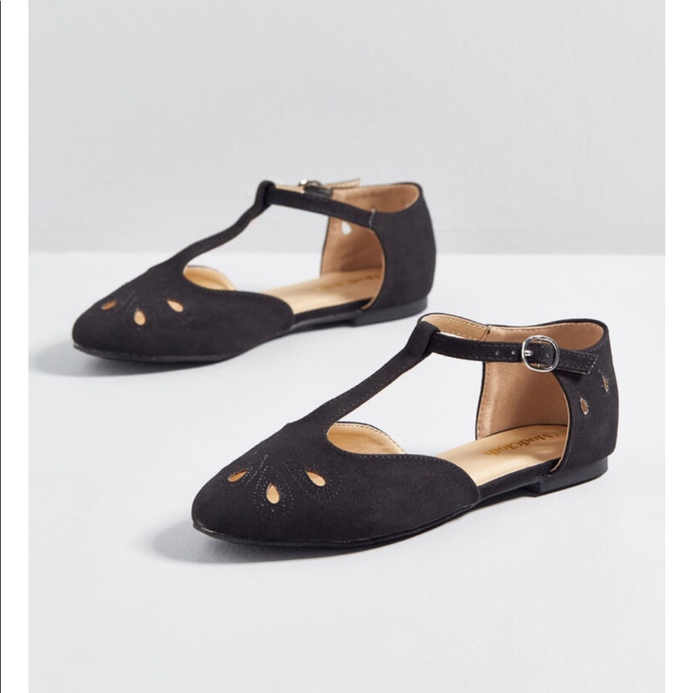 The Zest is History - T-strap Flat from ModCloth